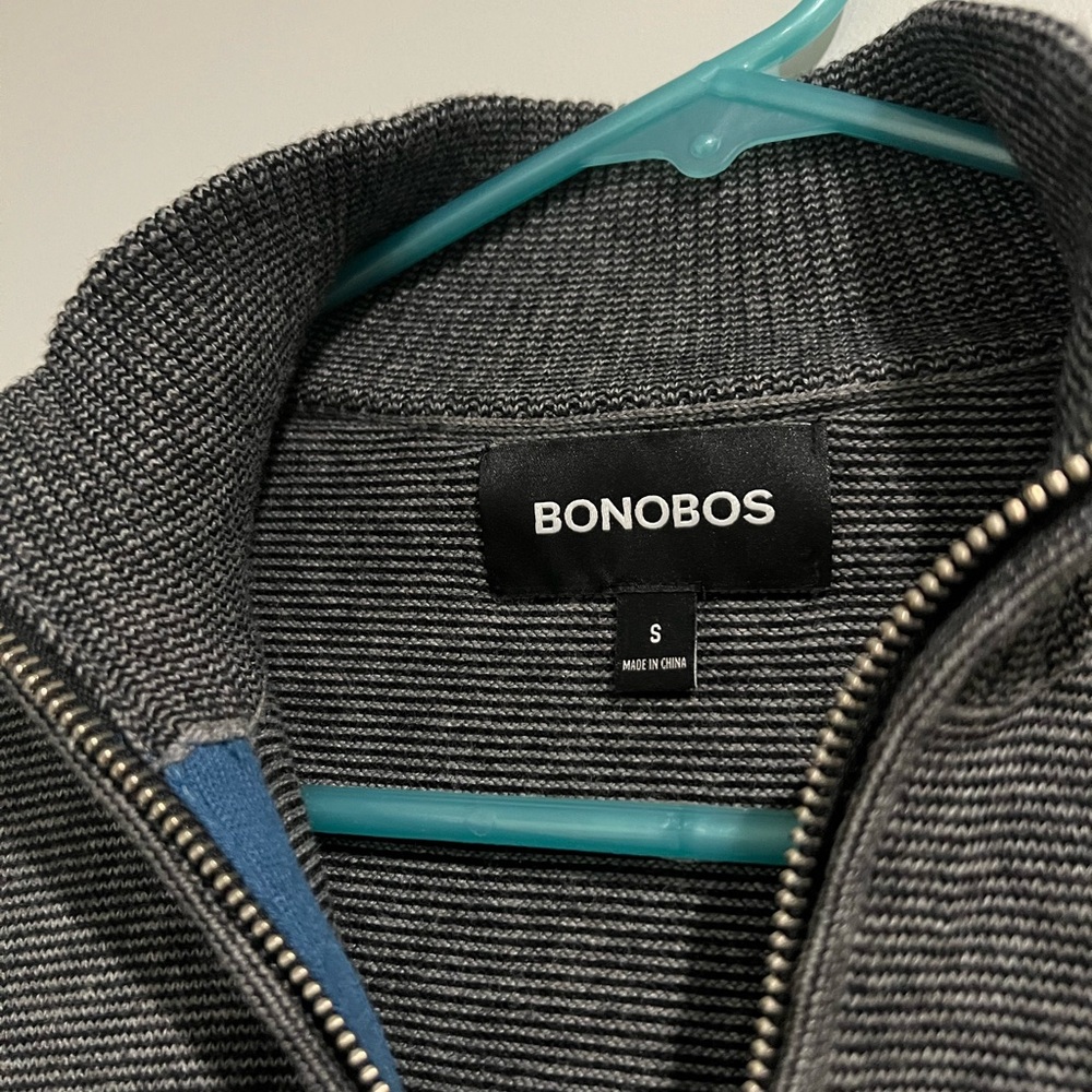 Bonobos Charcoal Textured Jacket
